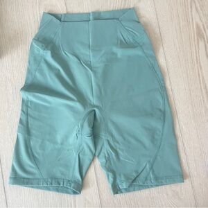 Buffbunny Green Biker Shorts